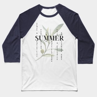 SUMMER - Jane Austen novels design Baseball T-Shirt